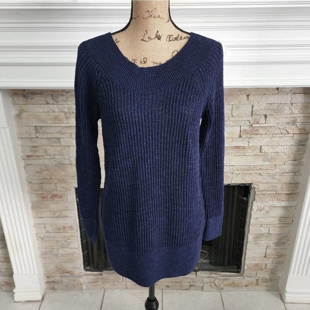 LOU & Grey navy sweater tunic size small‎